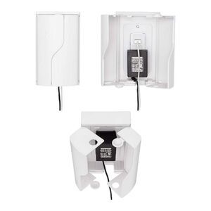 Safety Innovations Twin Door Babyproof Outlet Cover Box for Babyproofing Outlets